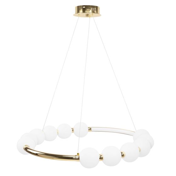 TOOLIGHT hængende loftlampe LED APP1553-CP Guld 62x62x131cm