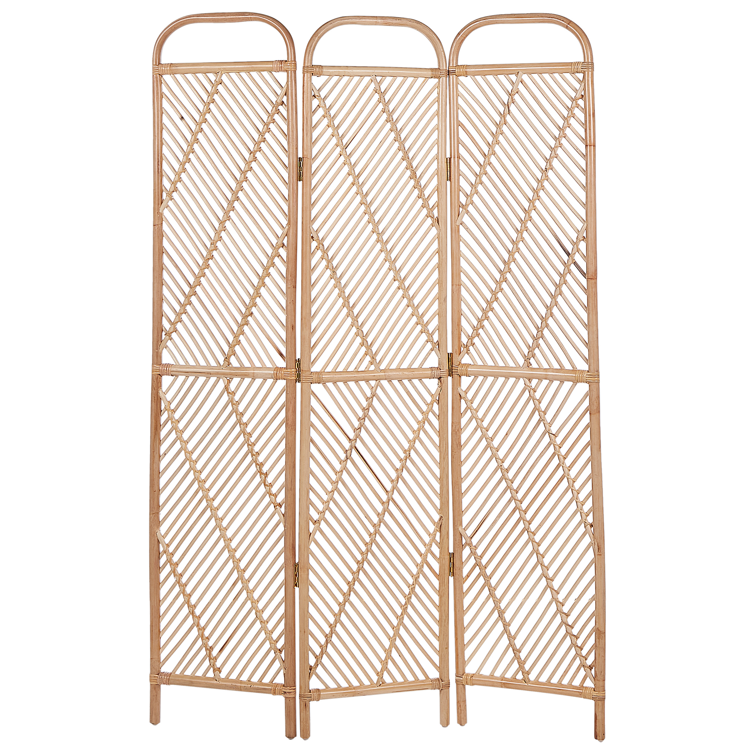 3 panelers rumdeler COSENZA 106 cm 180 cm Lysebrun