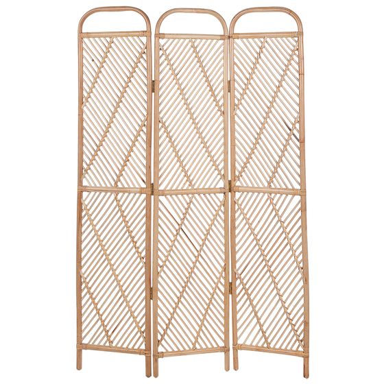 3 panelers rumdeler COSENZA 106 cm 180 cm Lysebrun