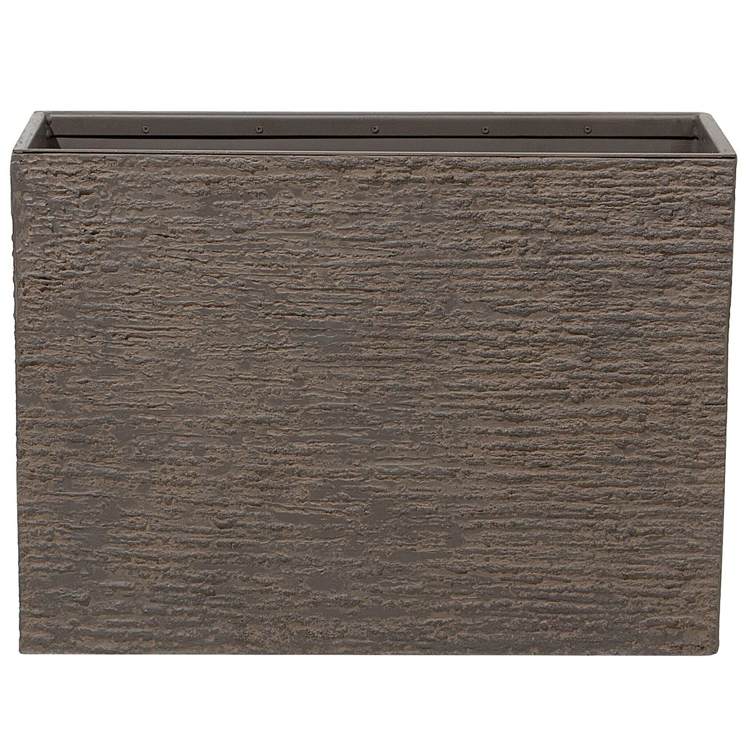 Urtepotte EDESSA 70 cm Mørkebrun
