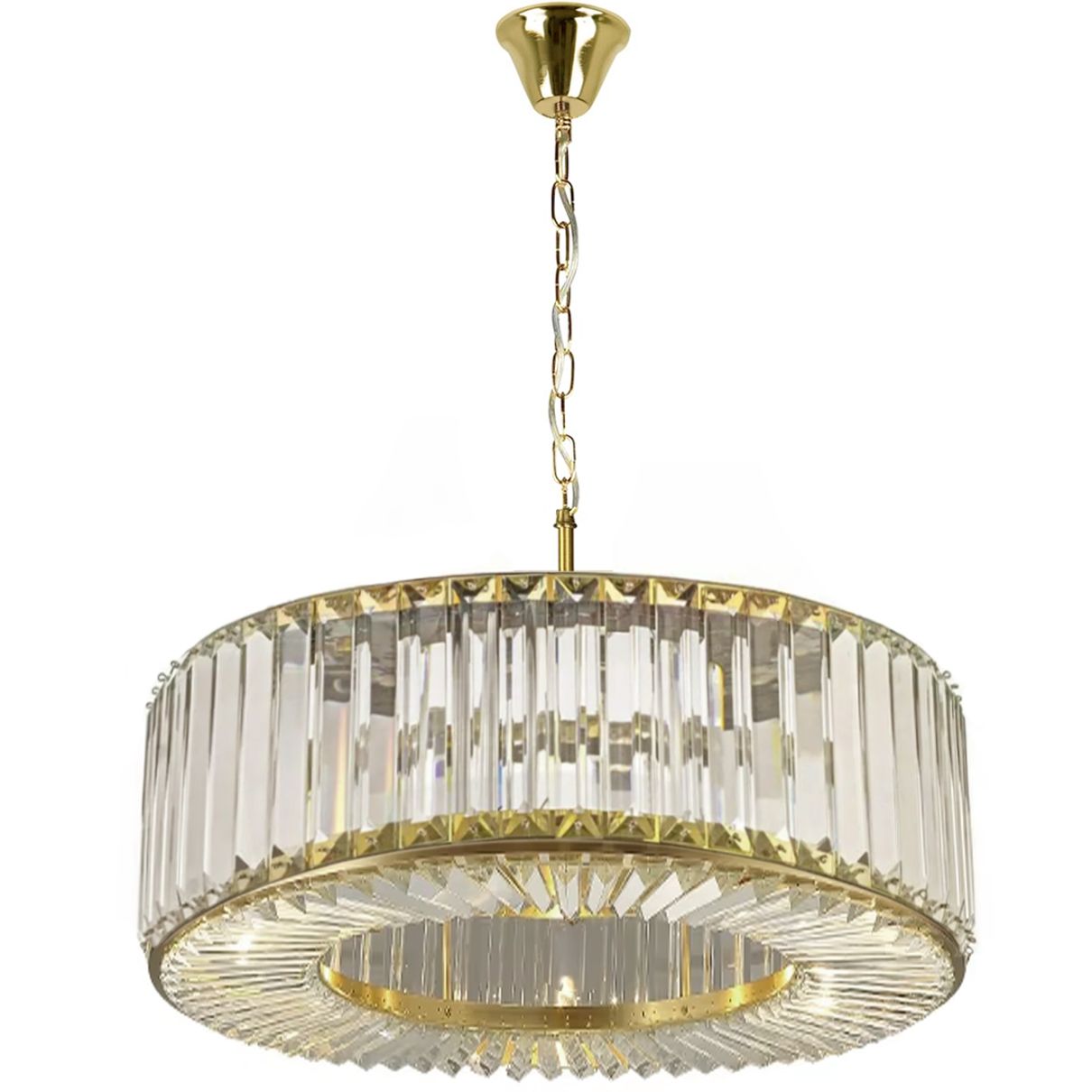 TOOLIGHT hængende loftlampe APP1652-6CP 50CM Guld 50x50x18cm