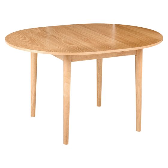 Spisebord med udtræk ECHO Lys eg 107/137 cm 107 cm
