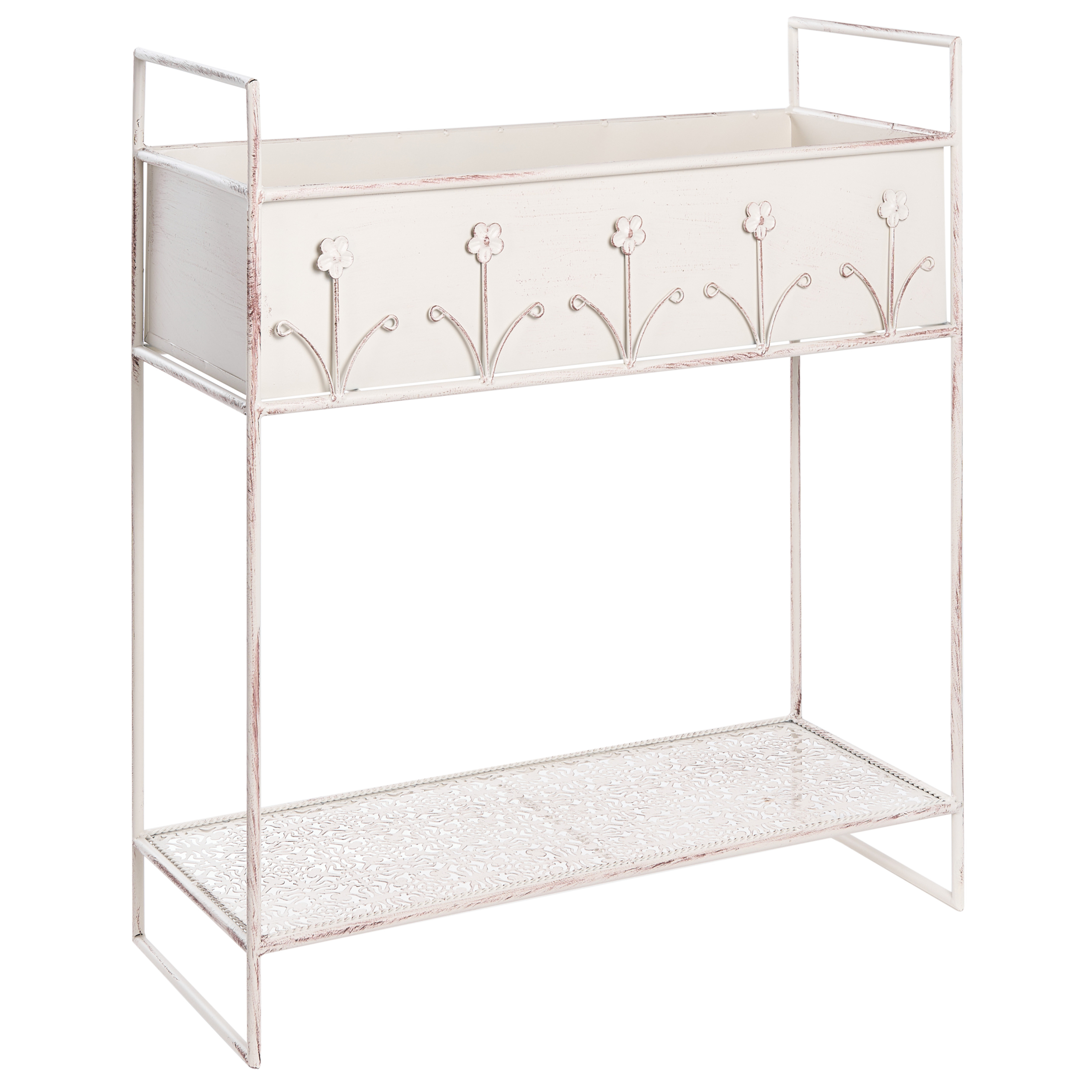 Plantestativ LUPINE 62 cm Metal Beige