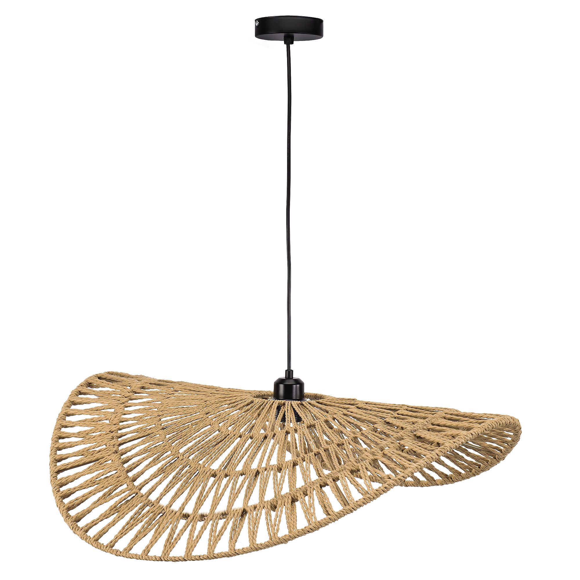 TOOLIGHT hængende loftlampe APP1740-1CP 80CM Brun 83x80x132,5cm