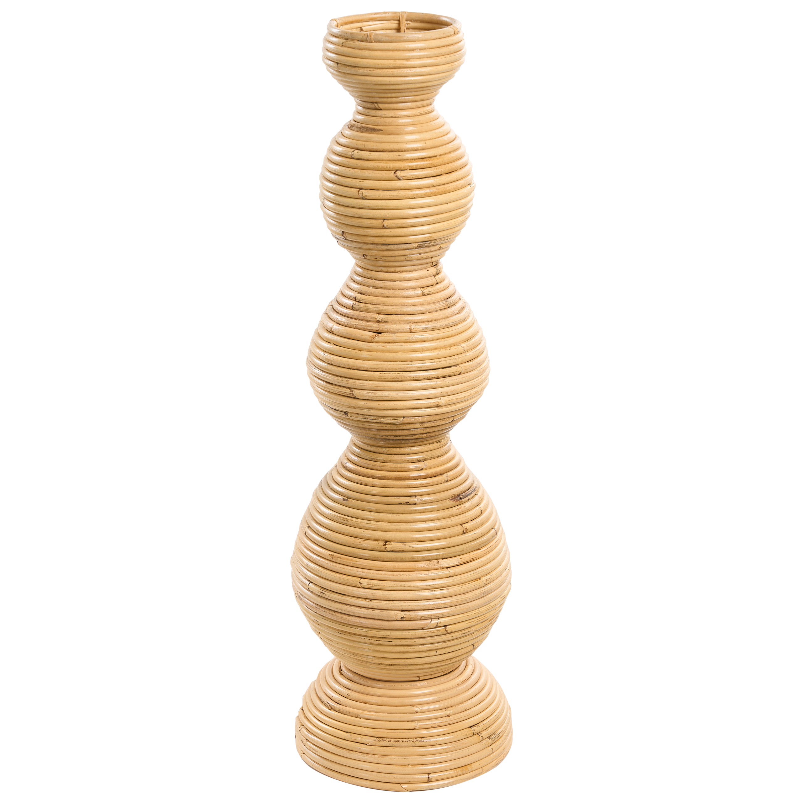 Dekovase GERACE 70 cm Rattan Naturlig
