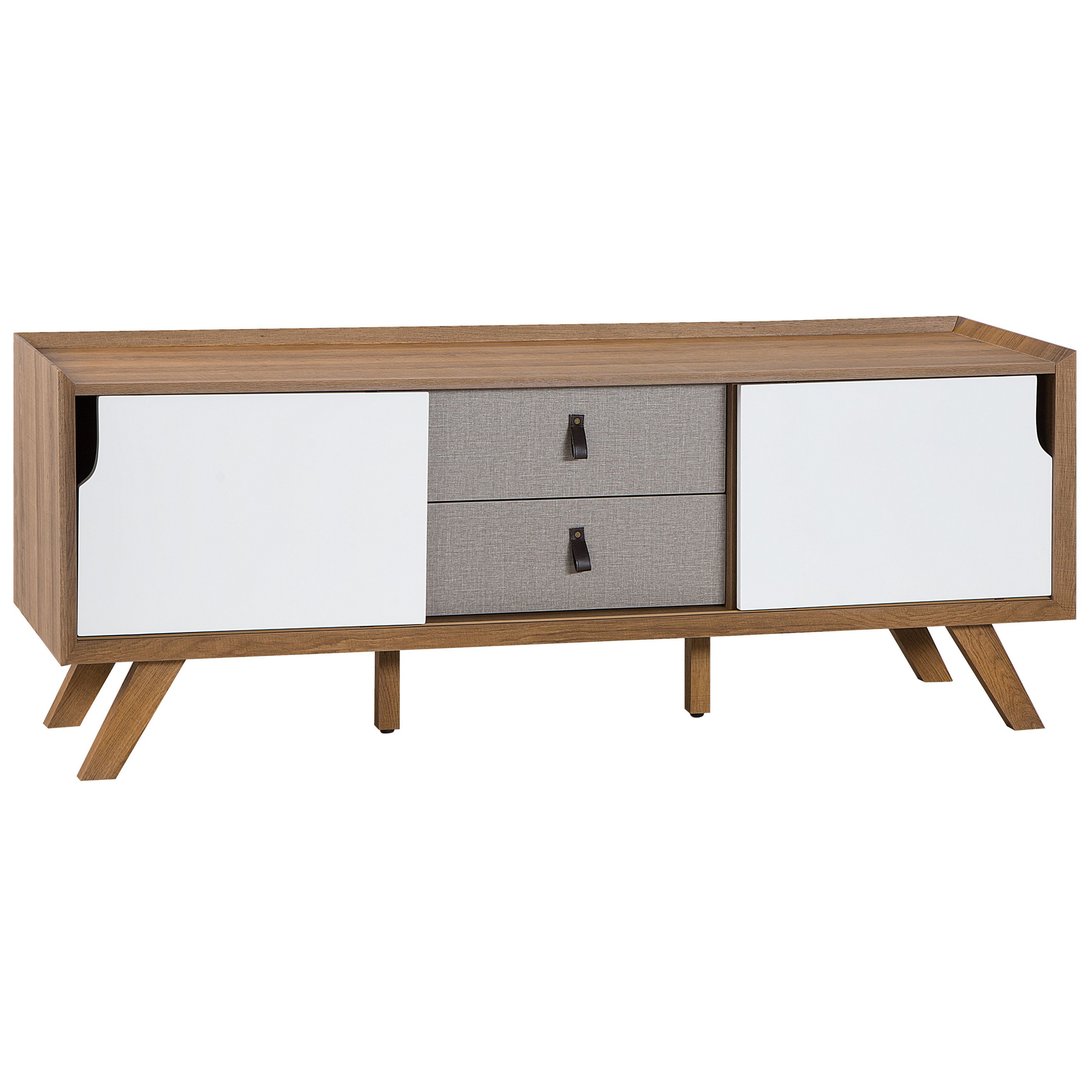 TV-bord ACTON Brun/hvid