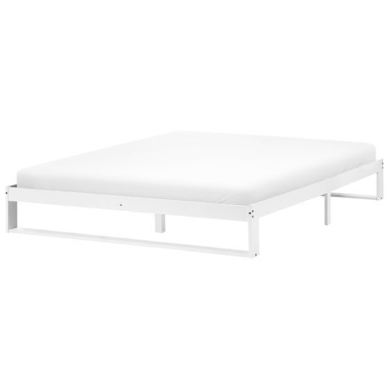 Seng uden hovedgærde Fyretræ TALAIRAN 180 x 200 cm Hvid