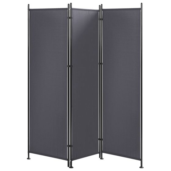 3 panelers rumdeler NARNI 160 cm 170 cm Grå