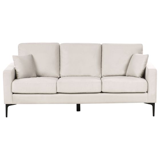 Sofa 3 personers GAVLE Lys Beige
