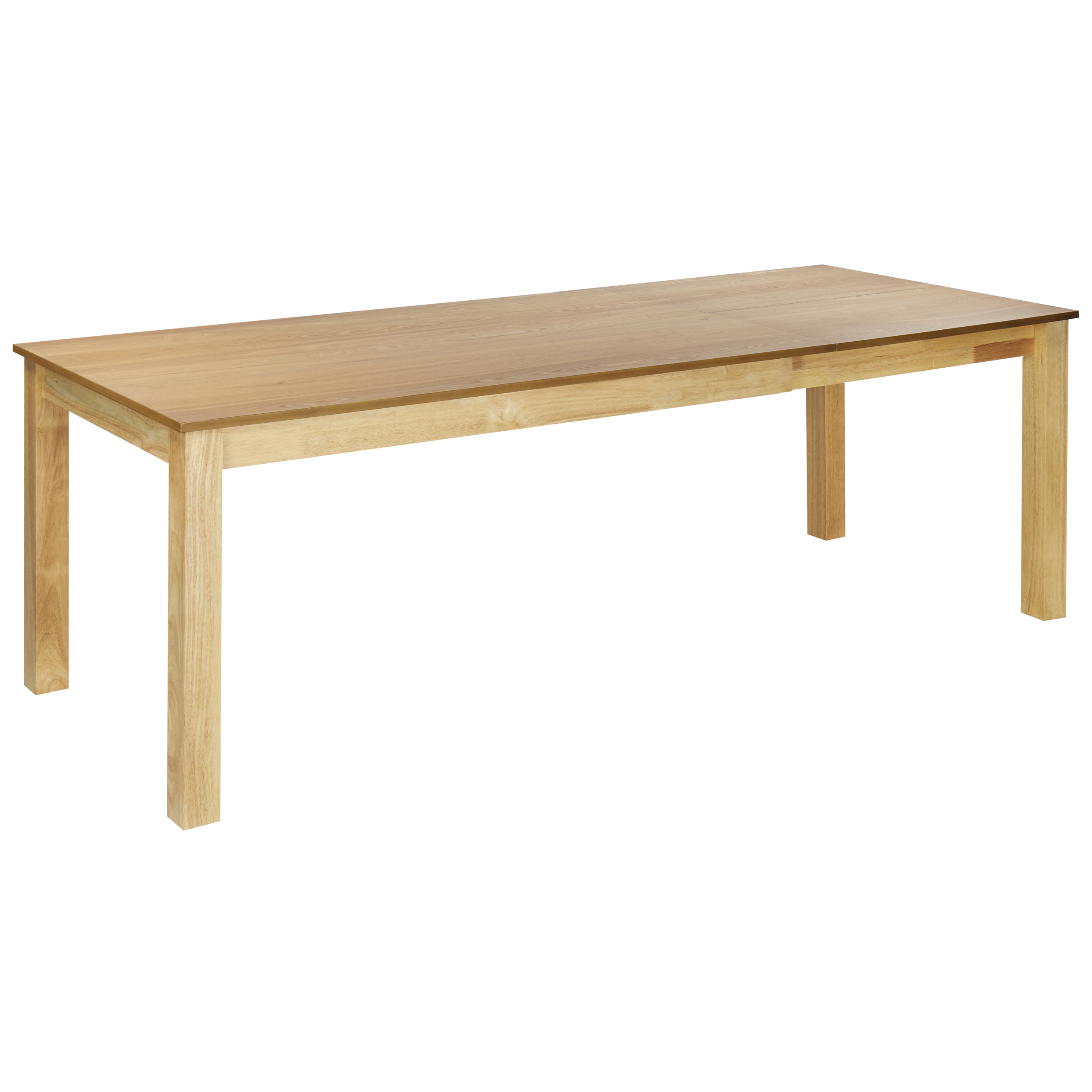 Spisebord med udtræk MADURA Naturlig ask 160/240 cm 90 cm