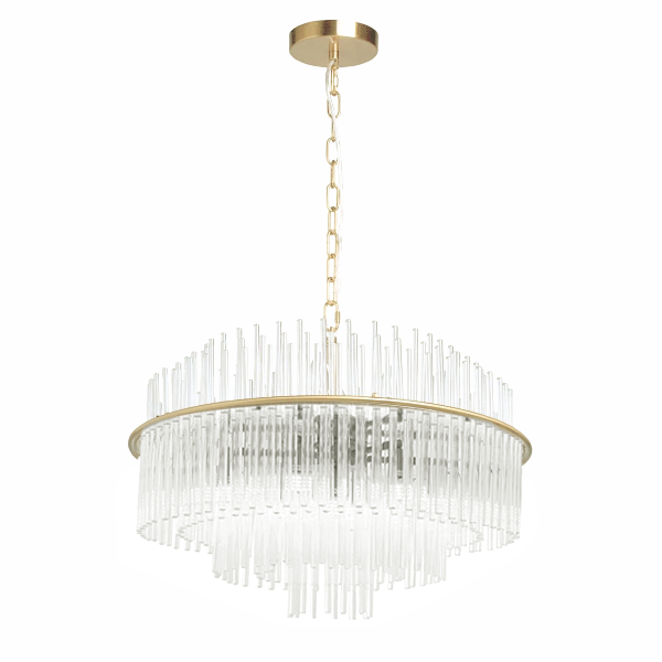 TOOLIGHT hængende loftlampe APP1654-8CP 70CM Guld 70x70x55cm