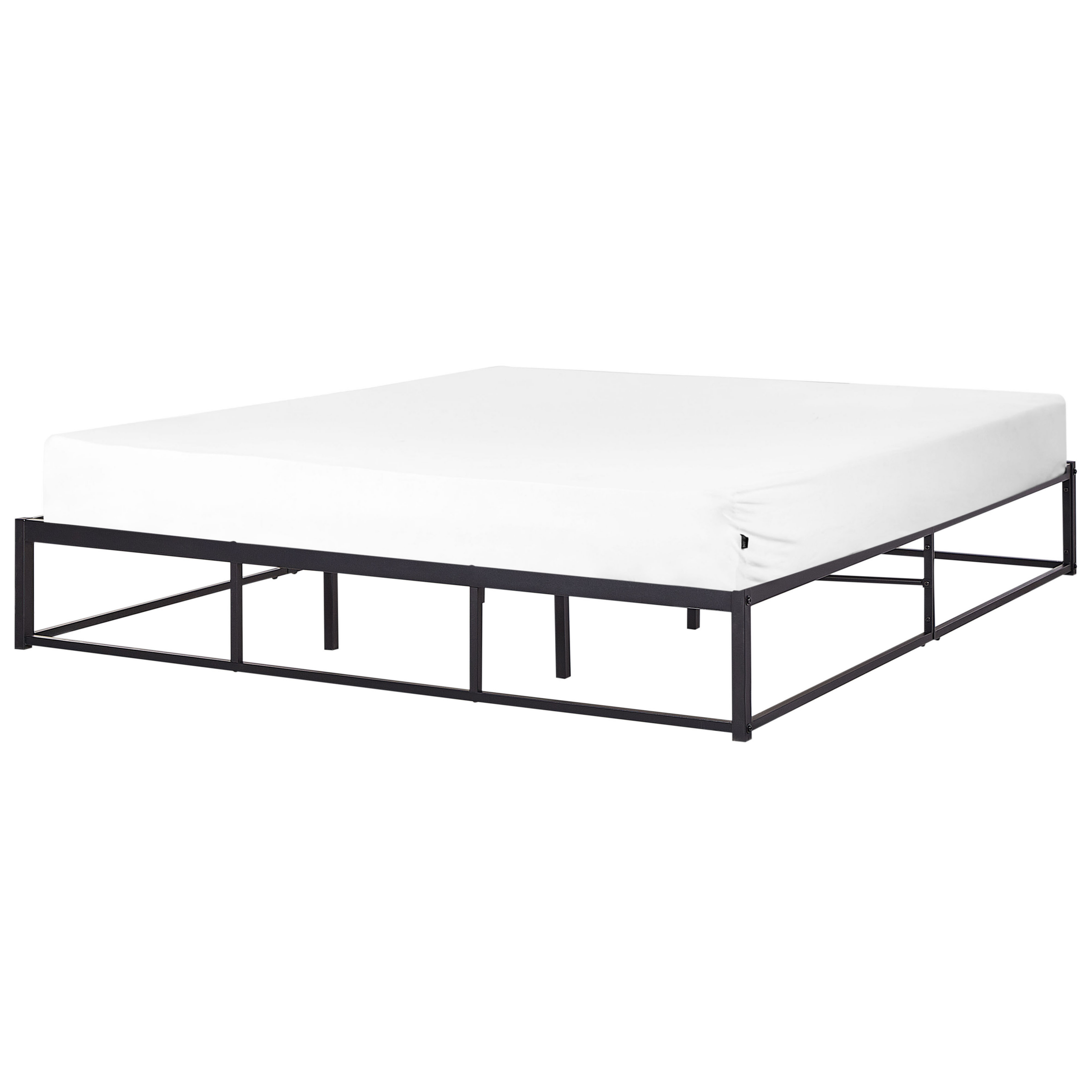 Seng Metal VIRY 180 x 200 cm Sort