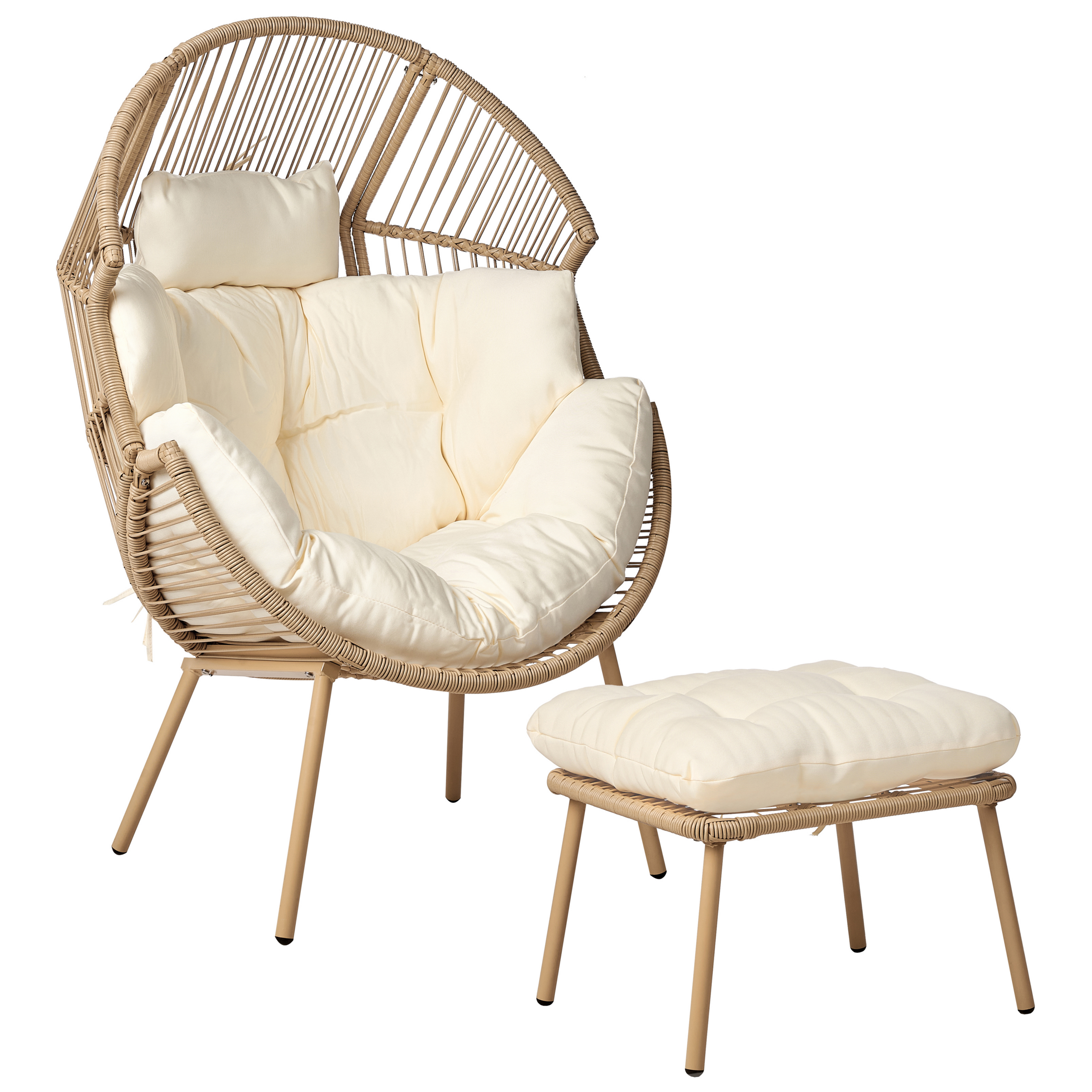 Havestol MURANO PE-rattan Naturlig