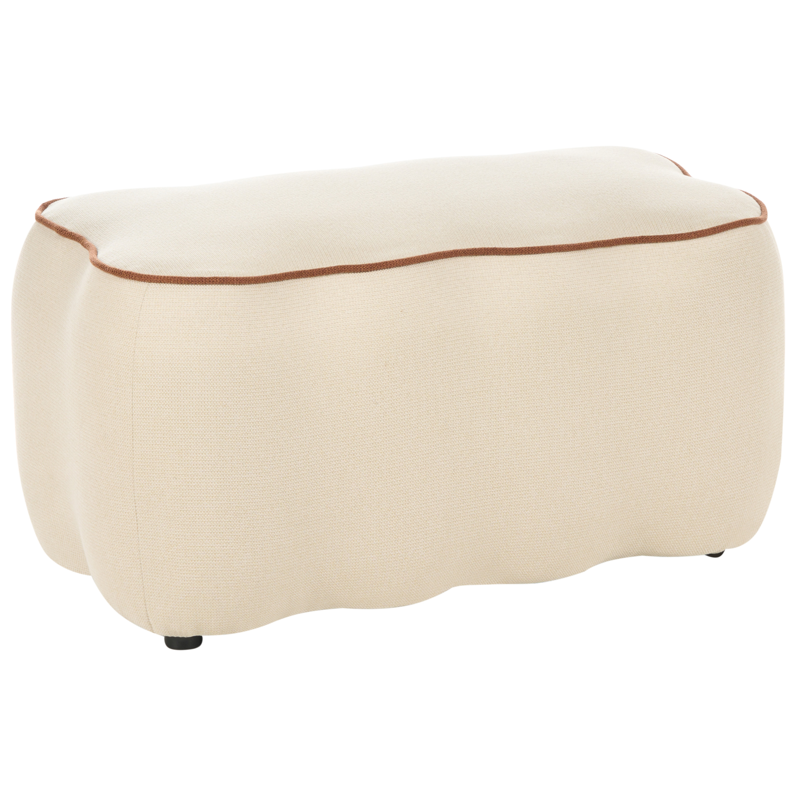 Polstret bænk JUNO Beige