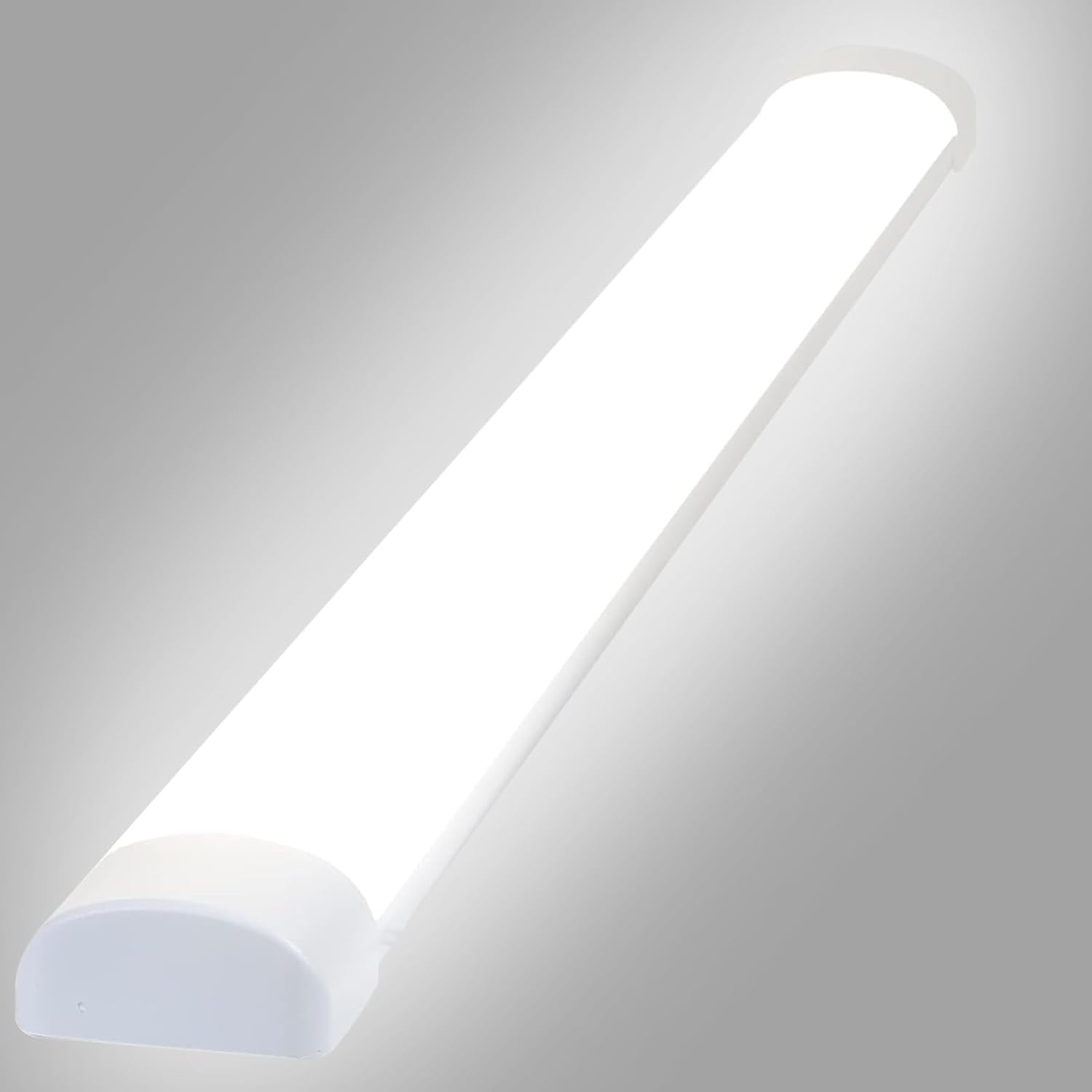 NETTLIFE LED - loftlampe, 120 cm, 36 W, rørlampe, til vådrum, 4000 K kælderlampe, neutral hvid, lang lysstråle, 180°