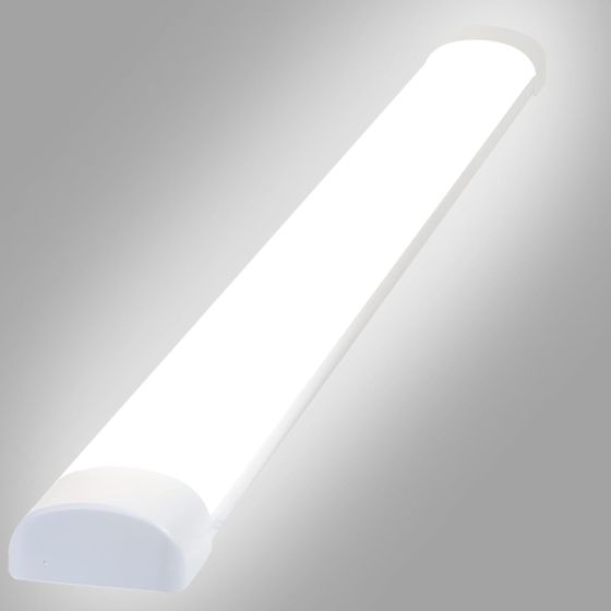 NETTLIFE LED - loftlampe, 120 cm, 36 W, rørlampe, til vådrum, 4000 K kælderlampe, neutral hvid, lang lysstråle, 180°