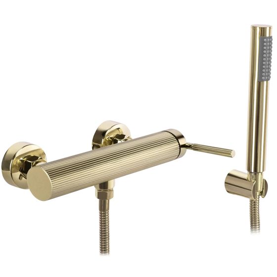 REA brusearmatur JS-B34804G ARGON Guld, 24,5x15x4,2cm