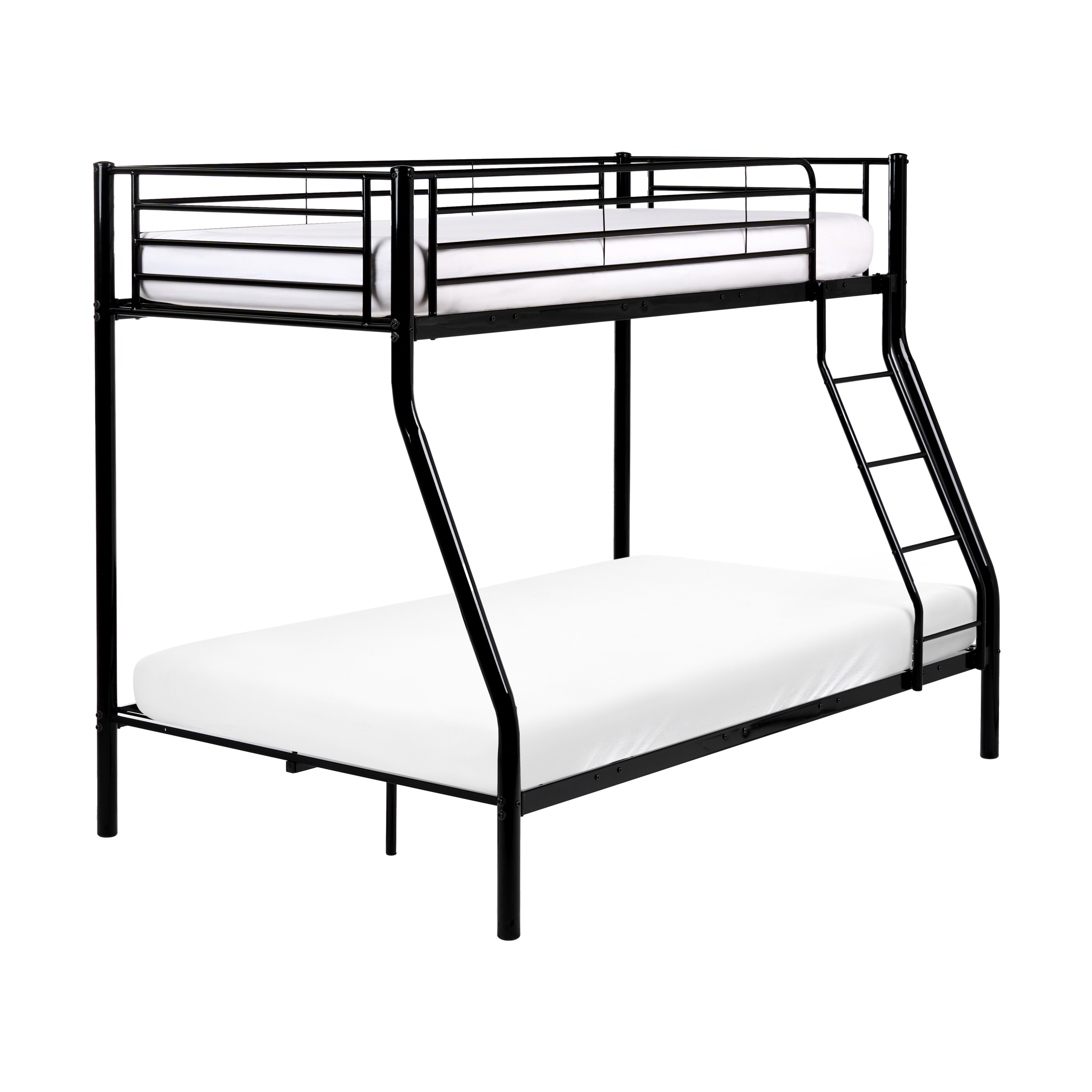 Køjeseng Metal CHADURIE 90/120 x 200 cm Sort