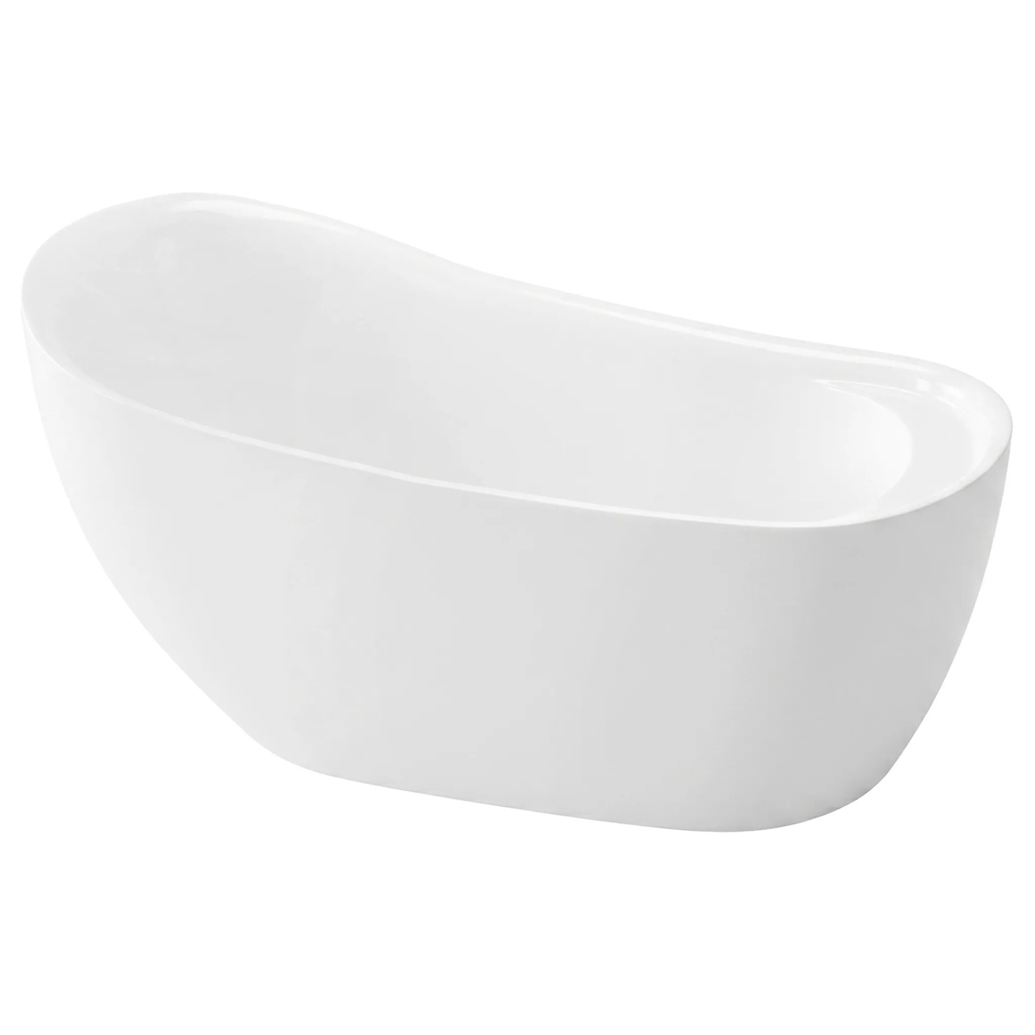 REA fritstående badekar Orte 170 Hvid, 171x78x79,5cm