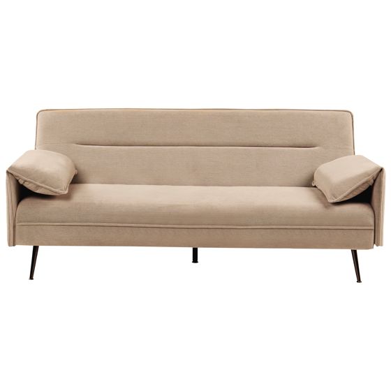 Sovesofa 3 personers VAYLA Lysebrun