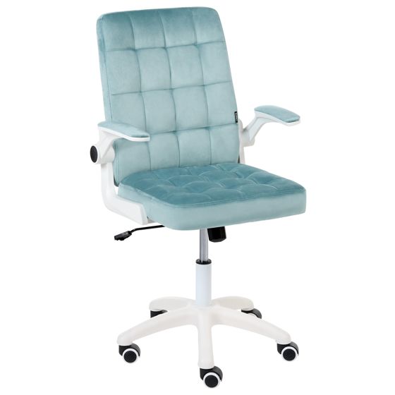 Kontorstol DANDY Velour Himmelblå