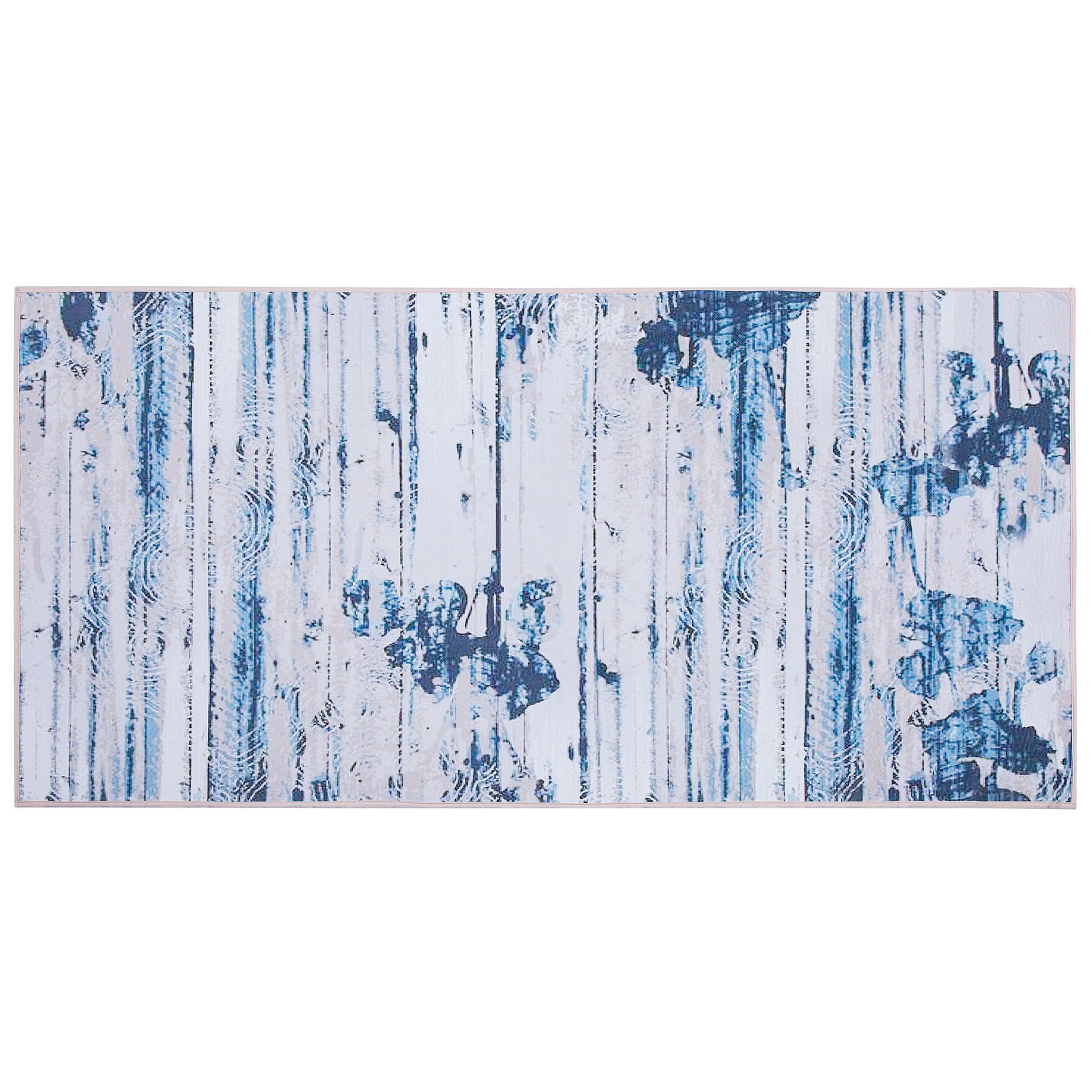 Gulvtæppe BURDUR Blå 80 x 150 cm