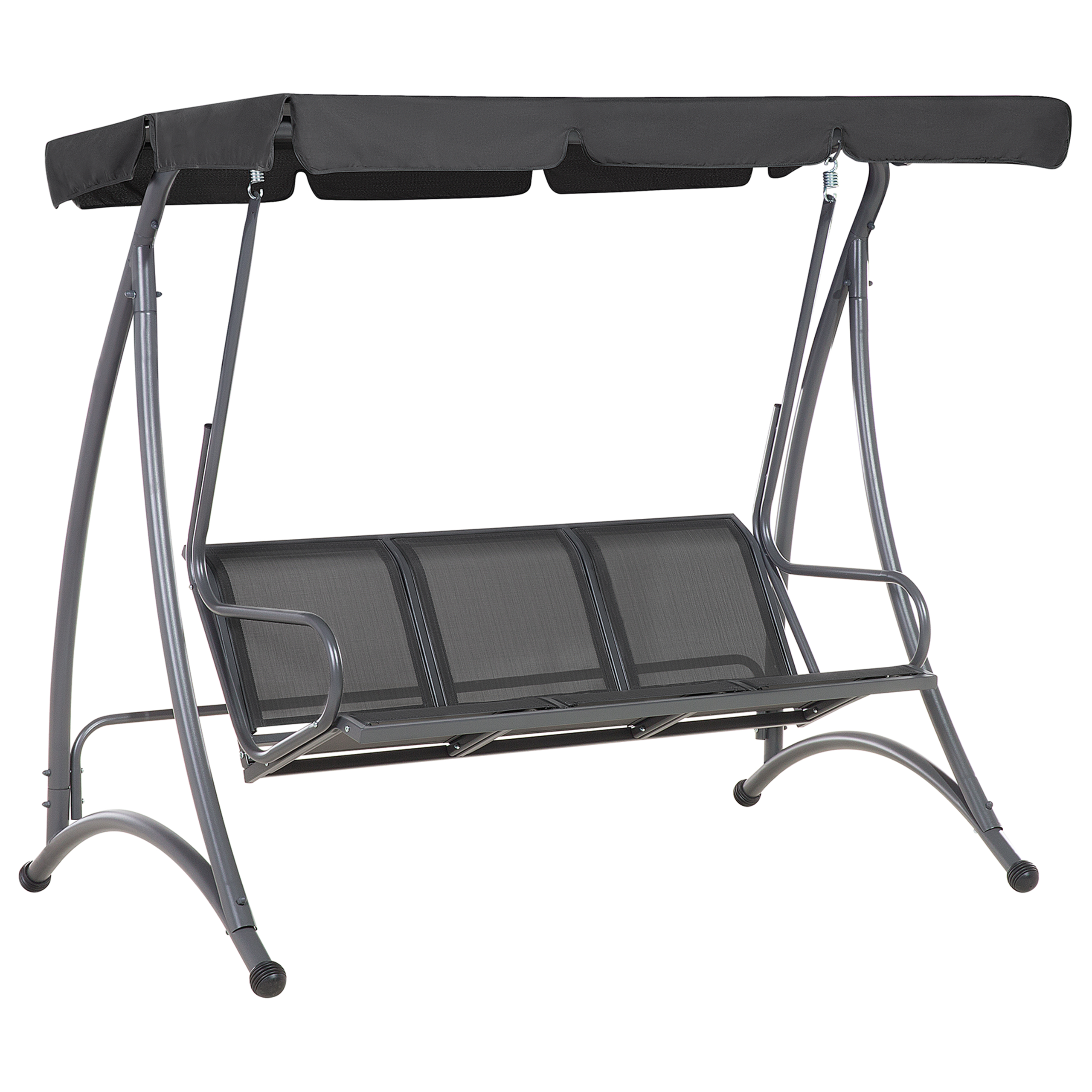Gyngesofa BOGART Metal Sort
