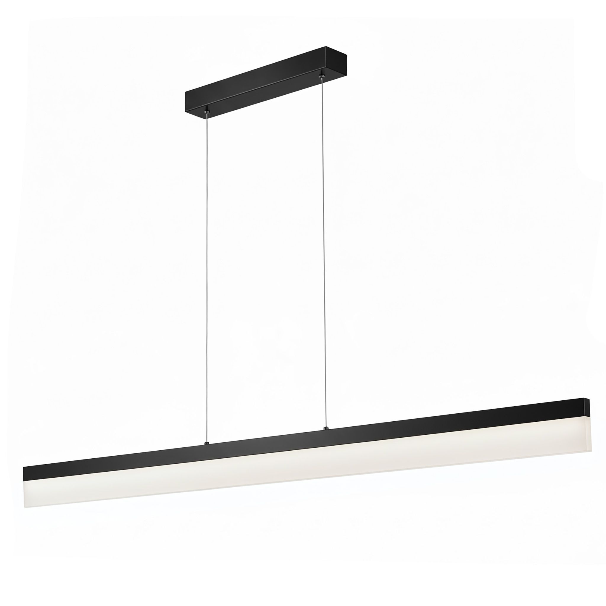 TOOLIGHT hængende loftlampe APP1692-CP 120cm LED Sort 120x1,2x150cm