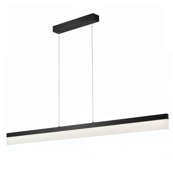TOOLIGHT hængende loftlampe APP1692-CP 120cm LED Sort 120x1,2x150cm