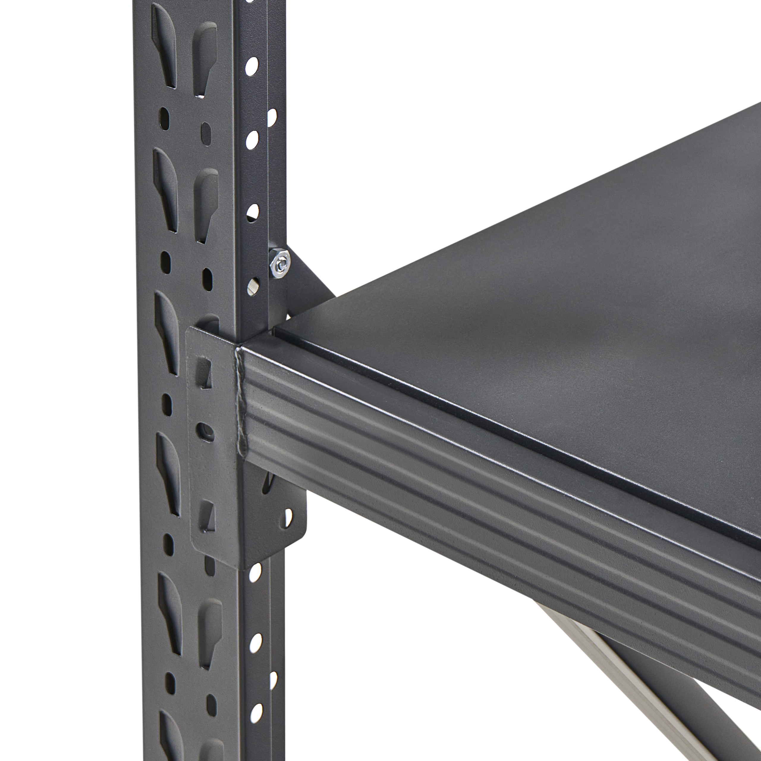 Hylder til garagen FIUGGI 200 cm 200 cm Metal Sort