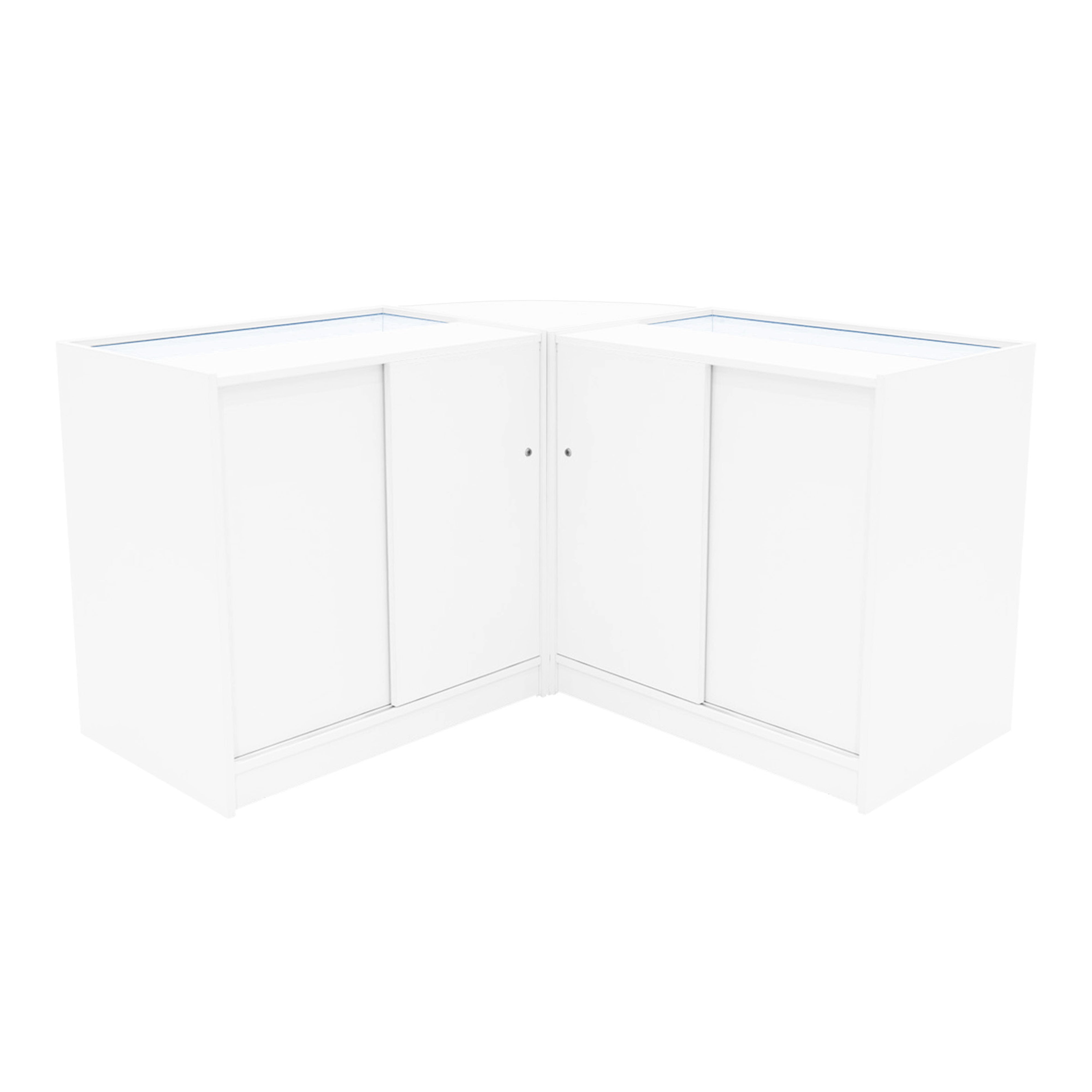 Theseus LED butiksdisksæt LM60 & 2 x B900 - Hvid