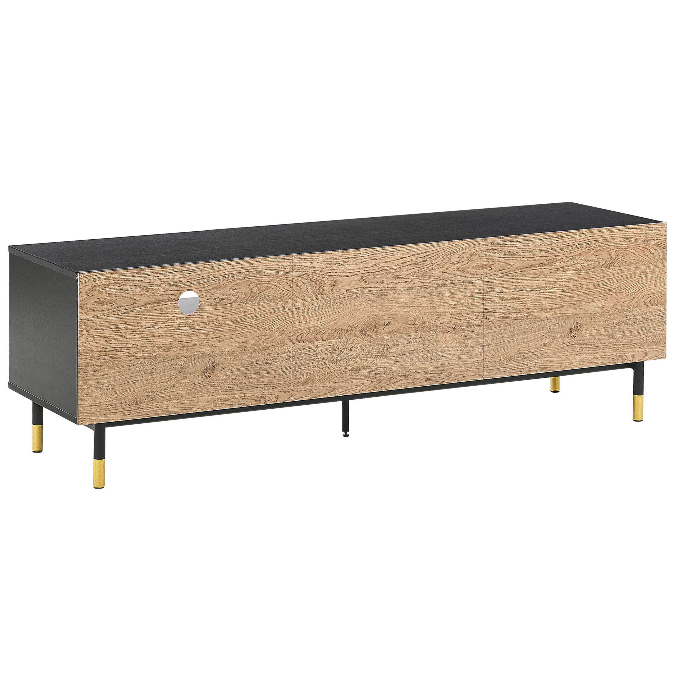 TV-bord ABILEN Brun/sort