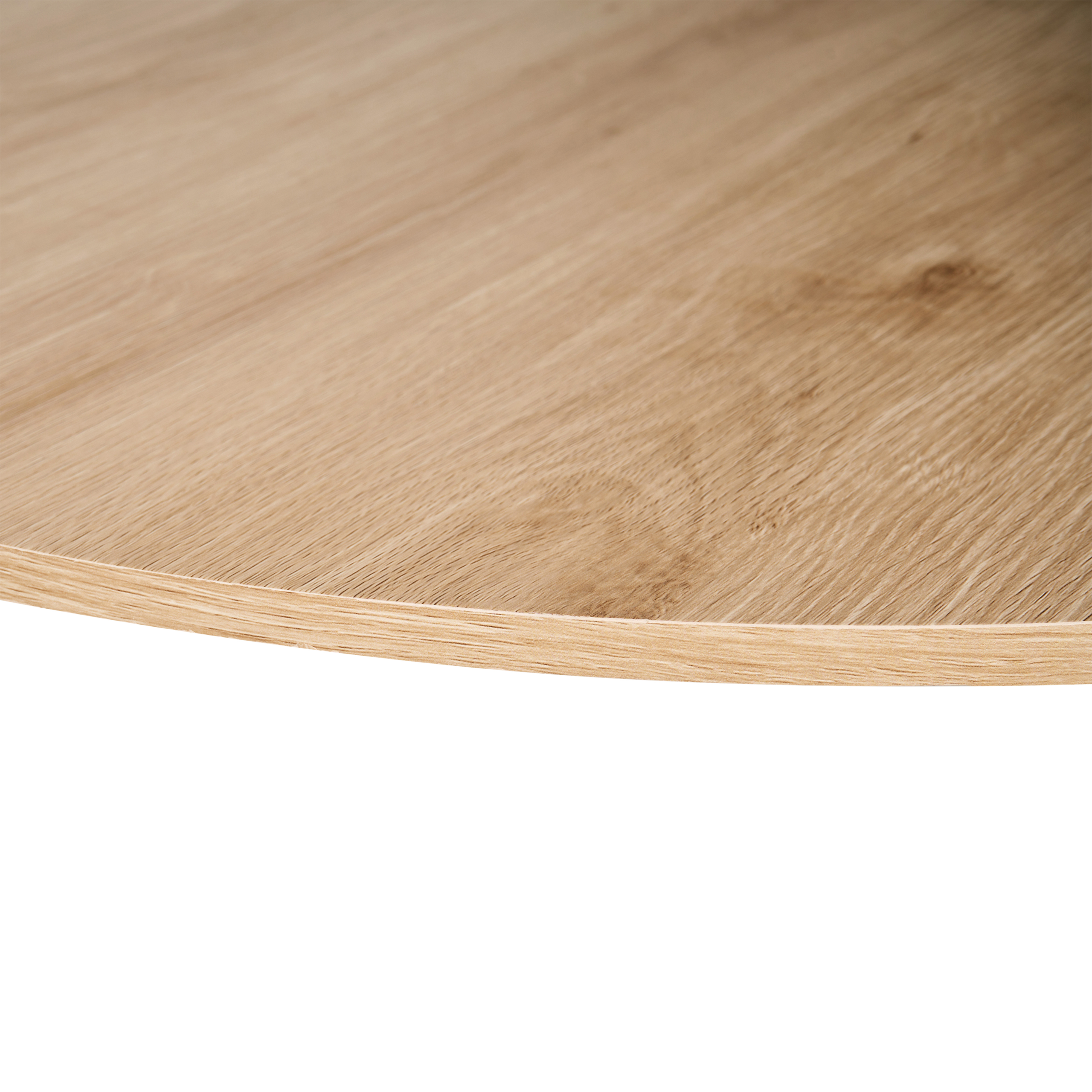 Barbord MORELLA Lysebrun/hvid 80 cm 80 cm
