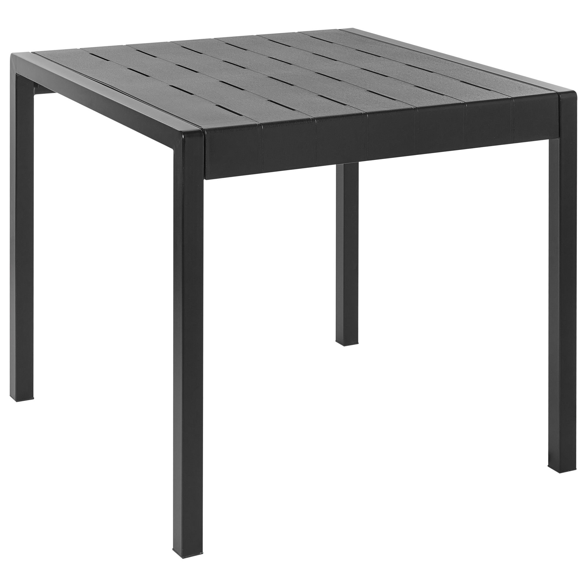Havebord BARTICA 81 cm 84 cm Sort