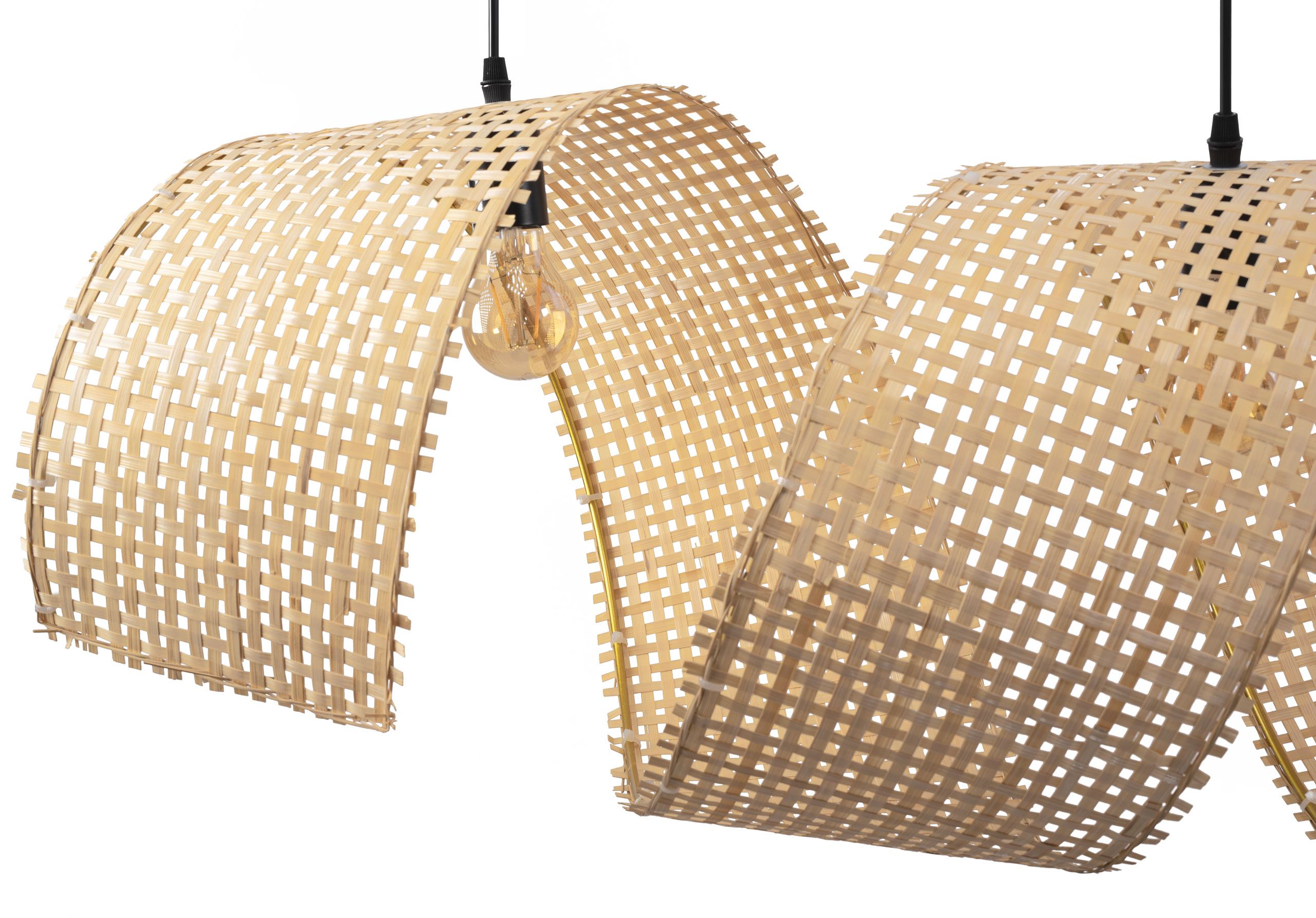 TOOLIGHT hængende loftlampe APP1643-4CP SPIRAL BOHO 160CM Beige 160x35x95cm
