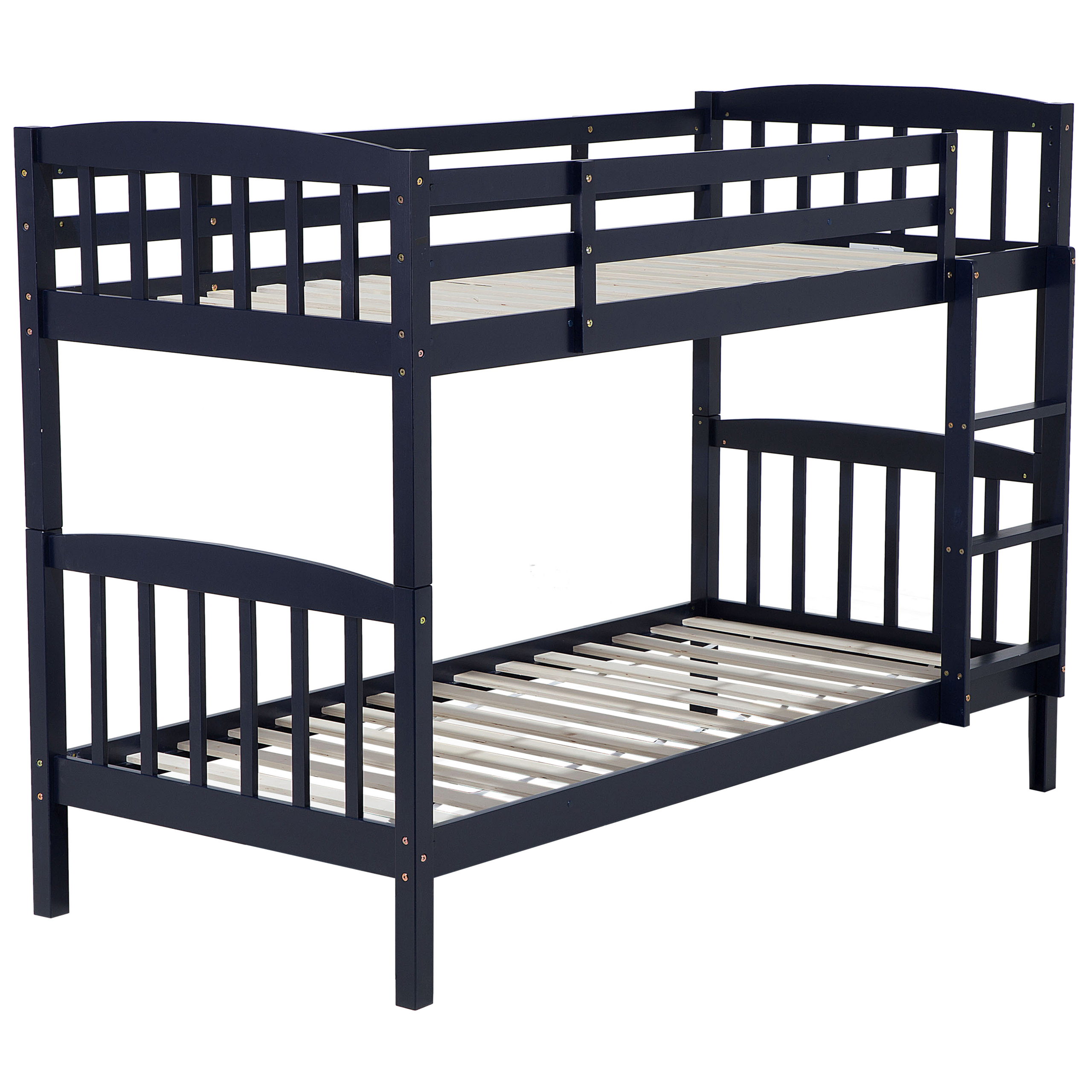 Køjeseng Fyretræ REVIN 90 x 200 cm Navy Blå