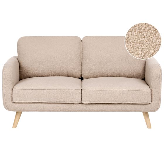Sofa 2 personers KILJA Boucle Beige