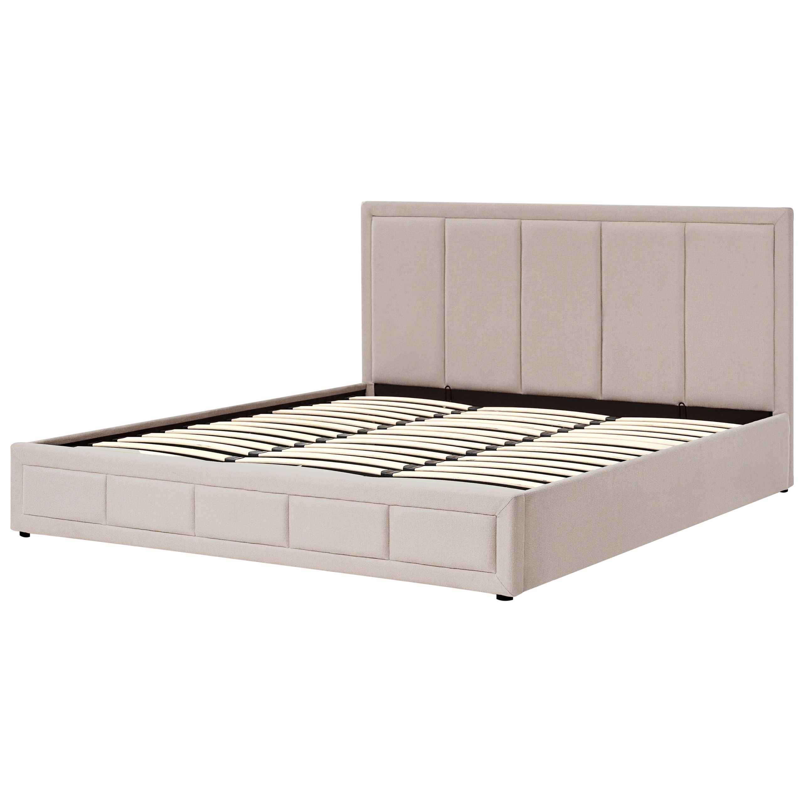 Seng med opbevaring QUIBERON Beige 180 x 200 cm