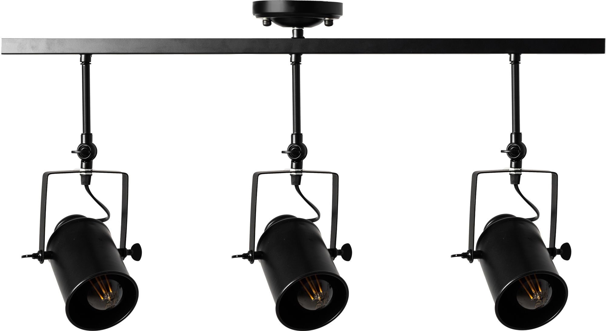 TOOLIGHT hængende loftlampe APP487-3C Sort 70x70x38cm
