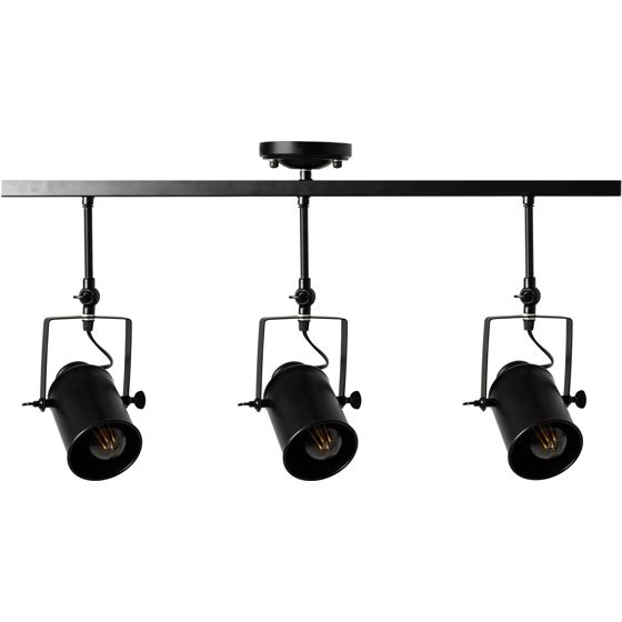 TOOLIGHT hængende loftlampe APP487-3C Sort 70x70x38cm