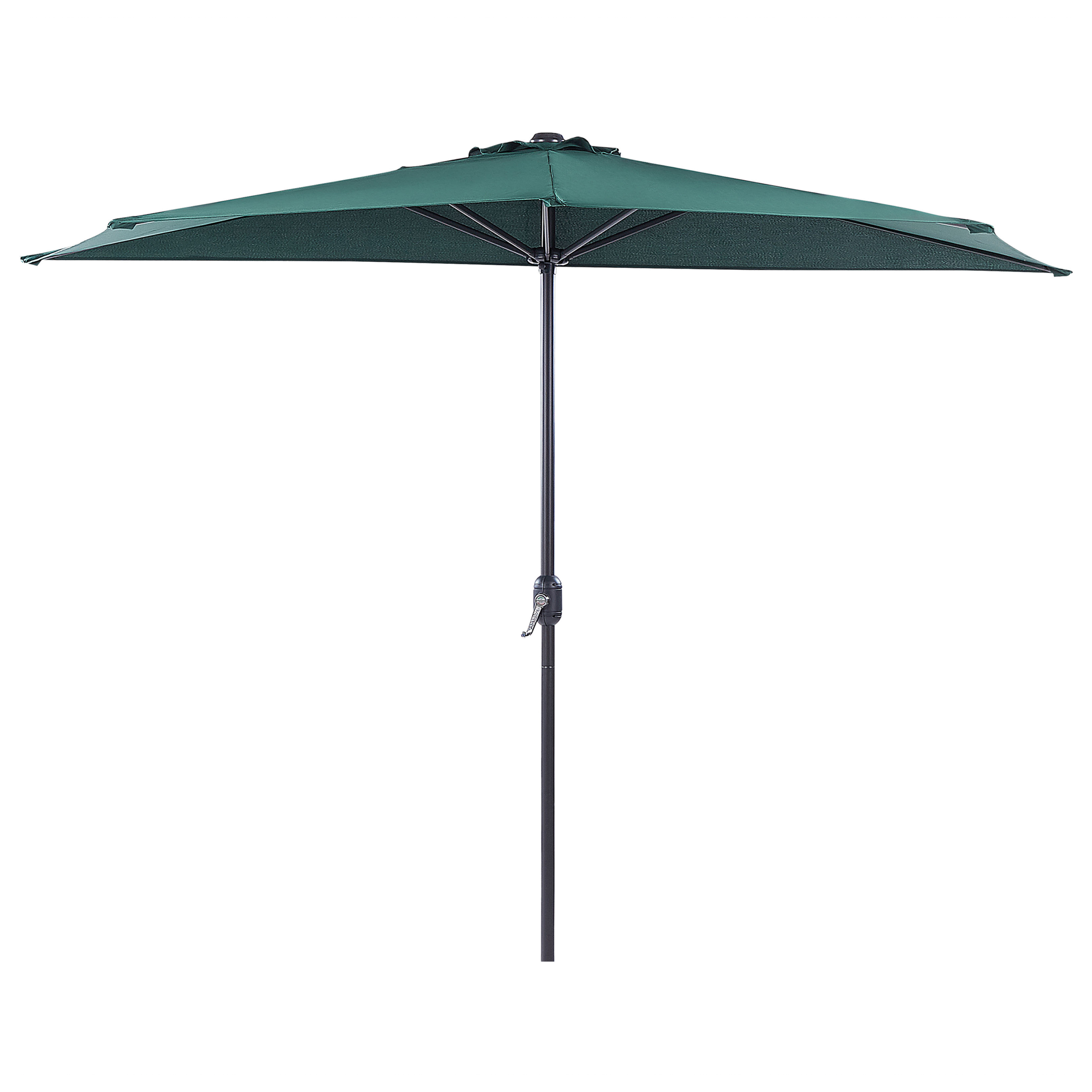 Halvrund parasol 270 cm GALATI Grøn