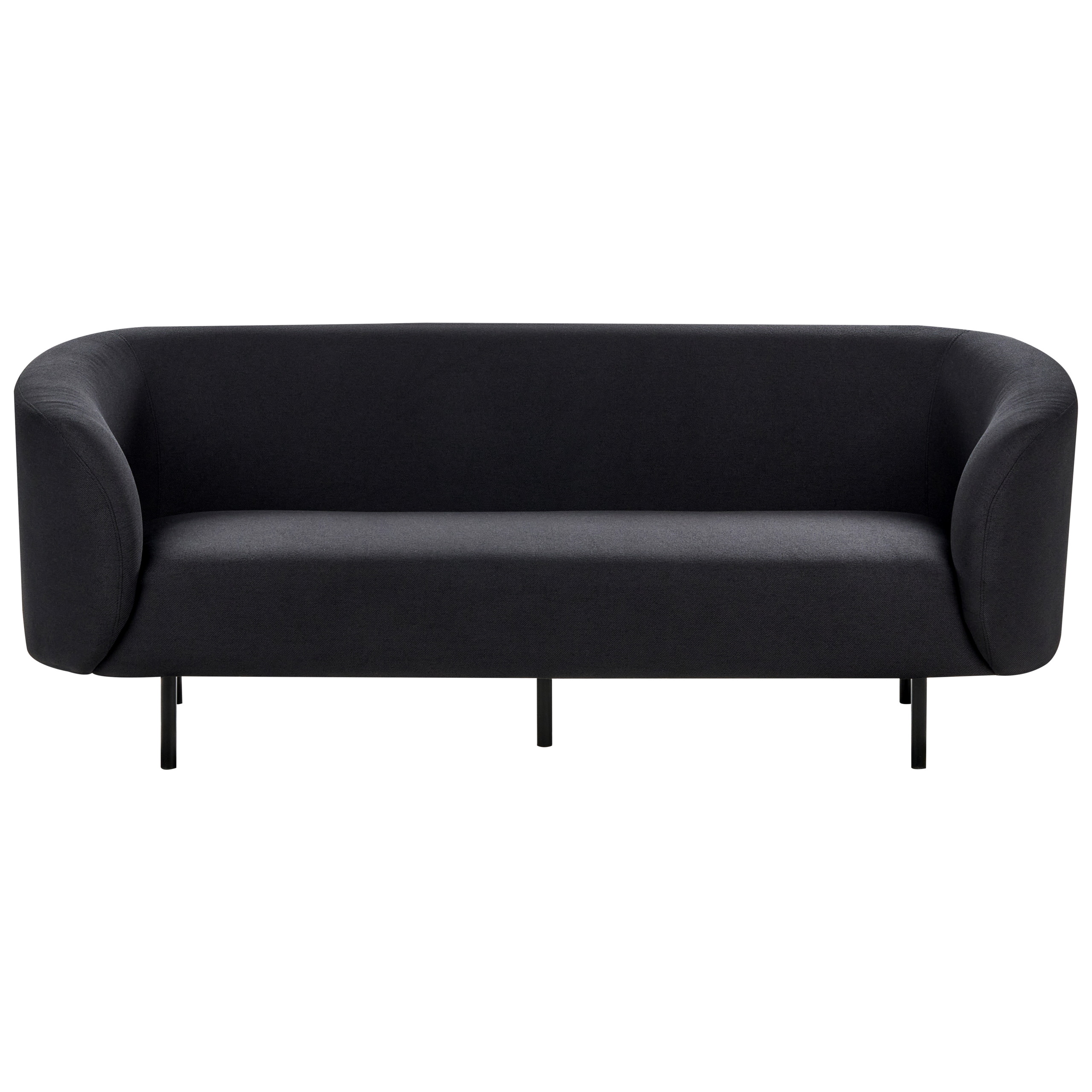 Sofa 3 personers LOEN Sort