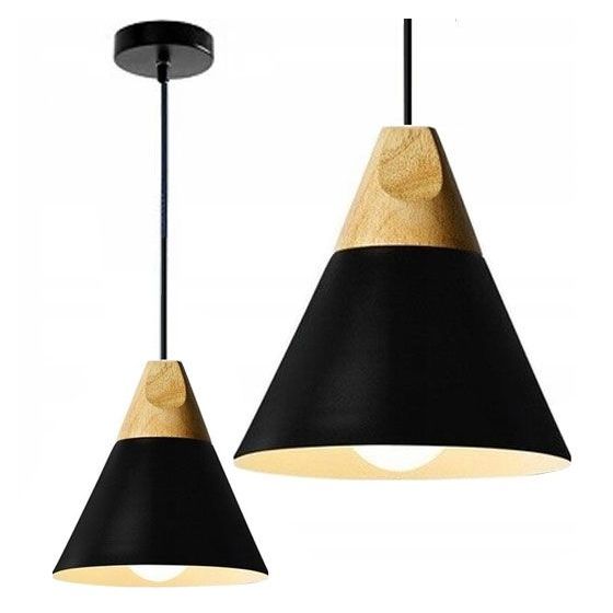 TOOLIGHT hængende loftlampe APP054-1CP SCANDI A Sort 26x25x26cm