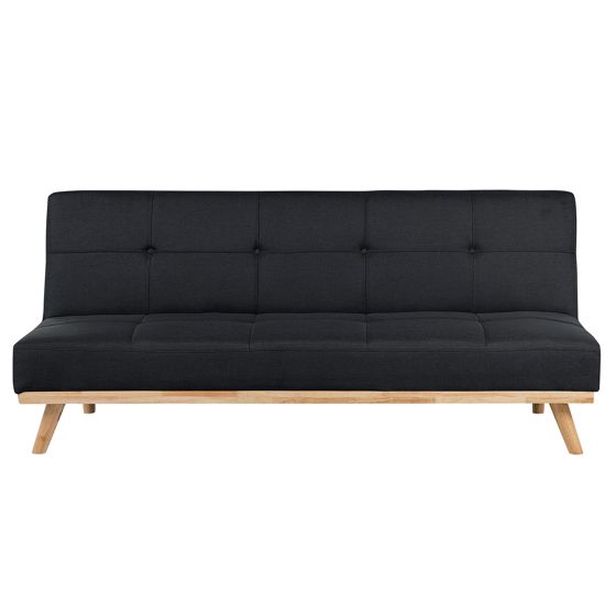 Sovesofa 3 personers FROYA Sort