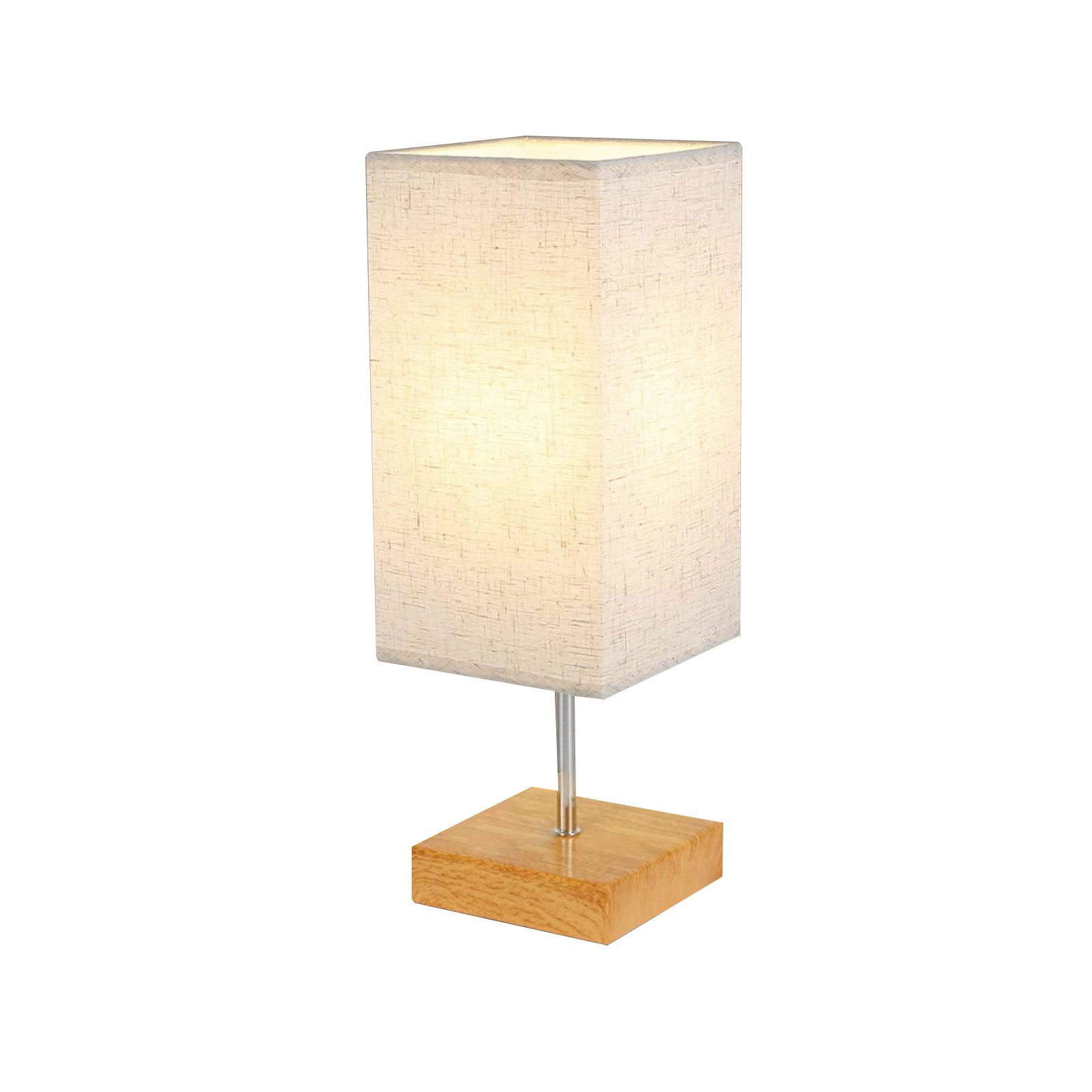 NETTLIFE Vintage USB dæmpbar Touch bordlampe E27, med opladningsfunktion, Type-C-stik og USB-opladningsport, uden pære