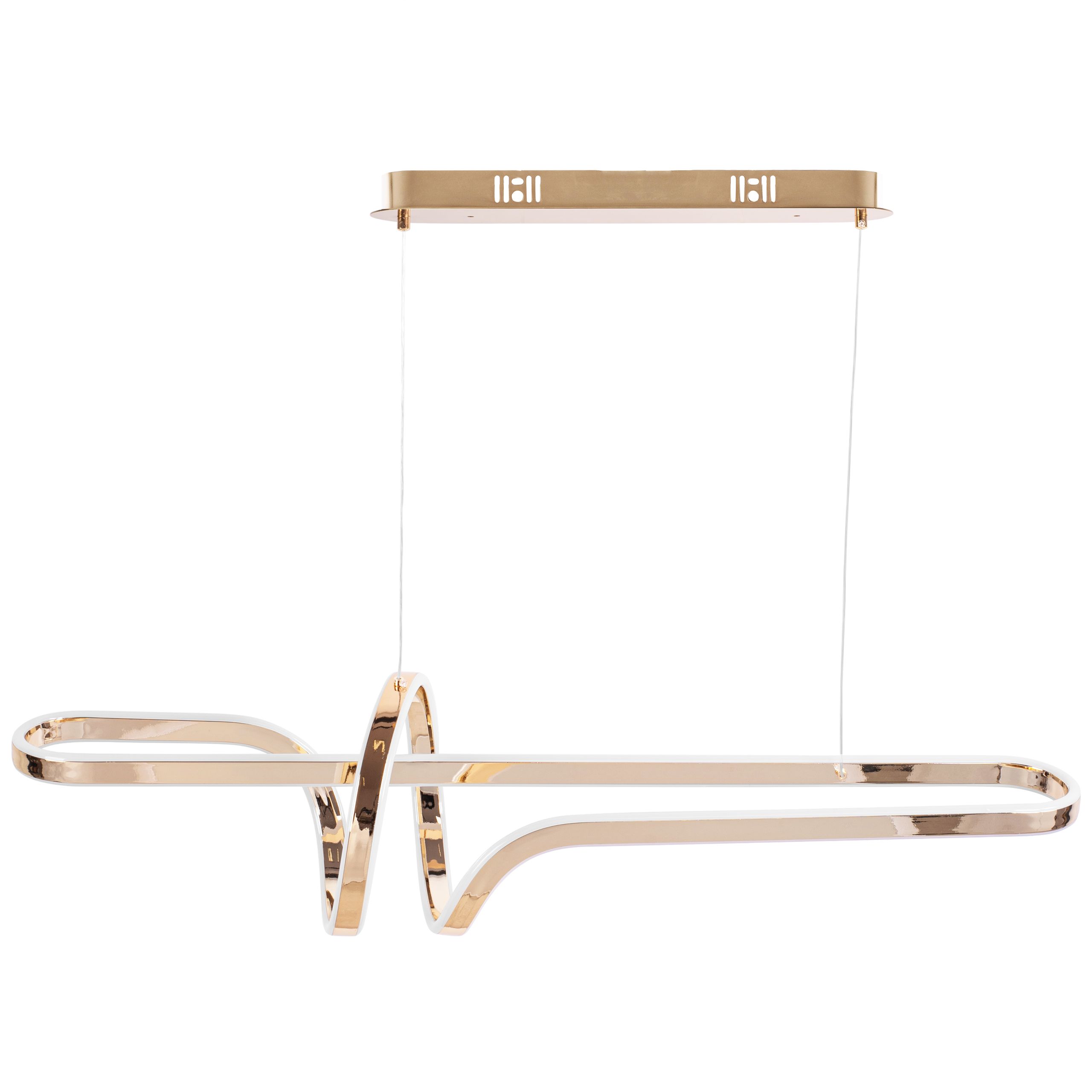 TOOLIGHT hængende loftlampe LED G039-CP Guld 98x98x24cm