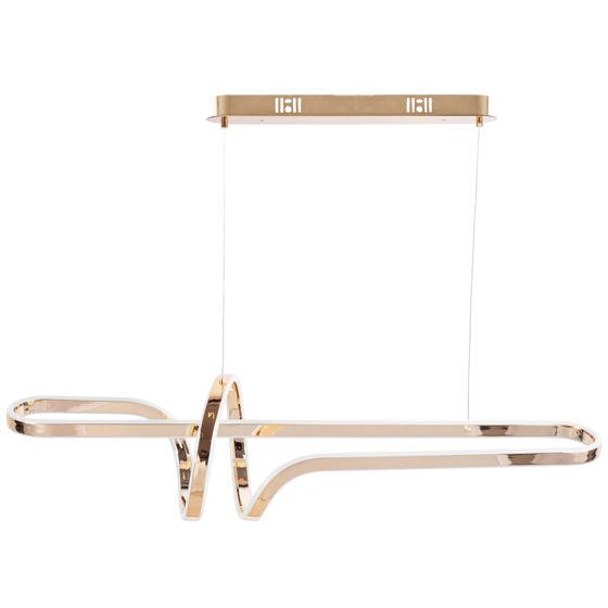 TOOLIGHT hængende loftlampe LED G039-CP Guld 98x98x24cm