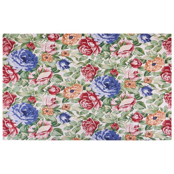Gulvtæppe FARWAN Multifarvet 140 x 200 cm Bomuld