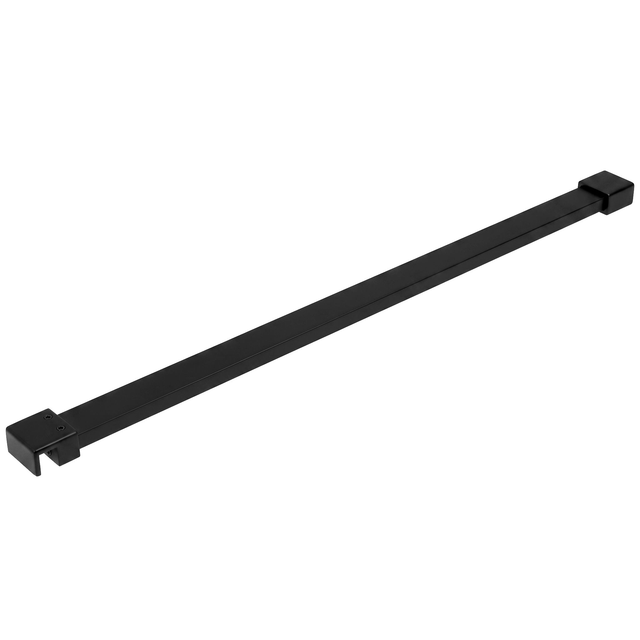 REA støttearm til bruseglas 150 cm , Sort, 3,2x3,2x150cm