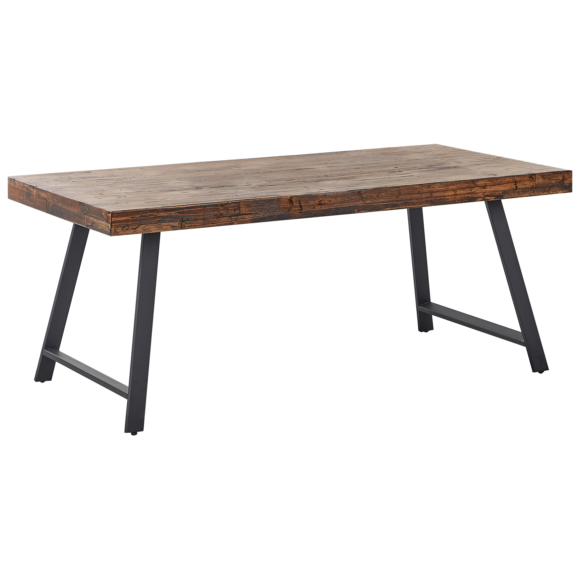 Spisebord WARTON Mørkebrun 180 cm 90 cm Fyretræ